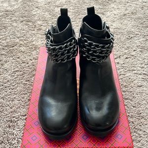 Black Tory Burch Ankle Boots